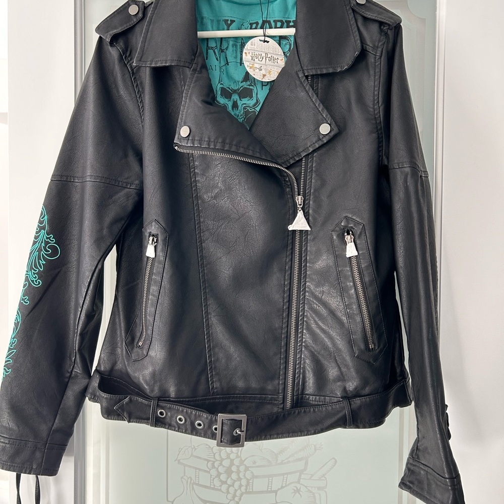 NEW rare Death Eater Black Leather XL